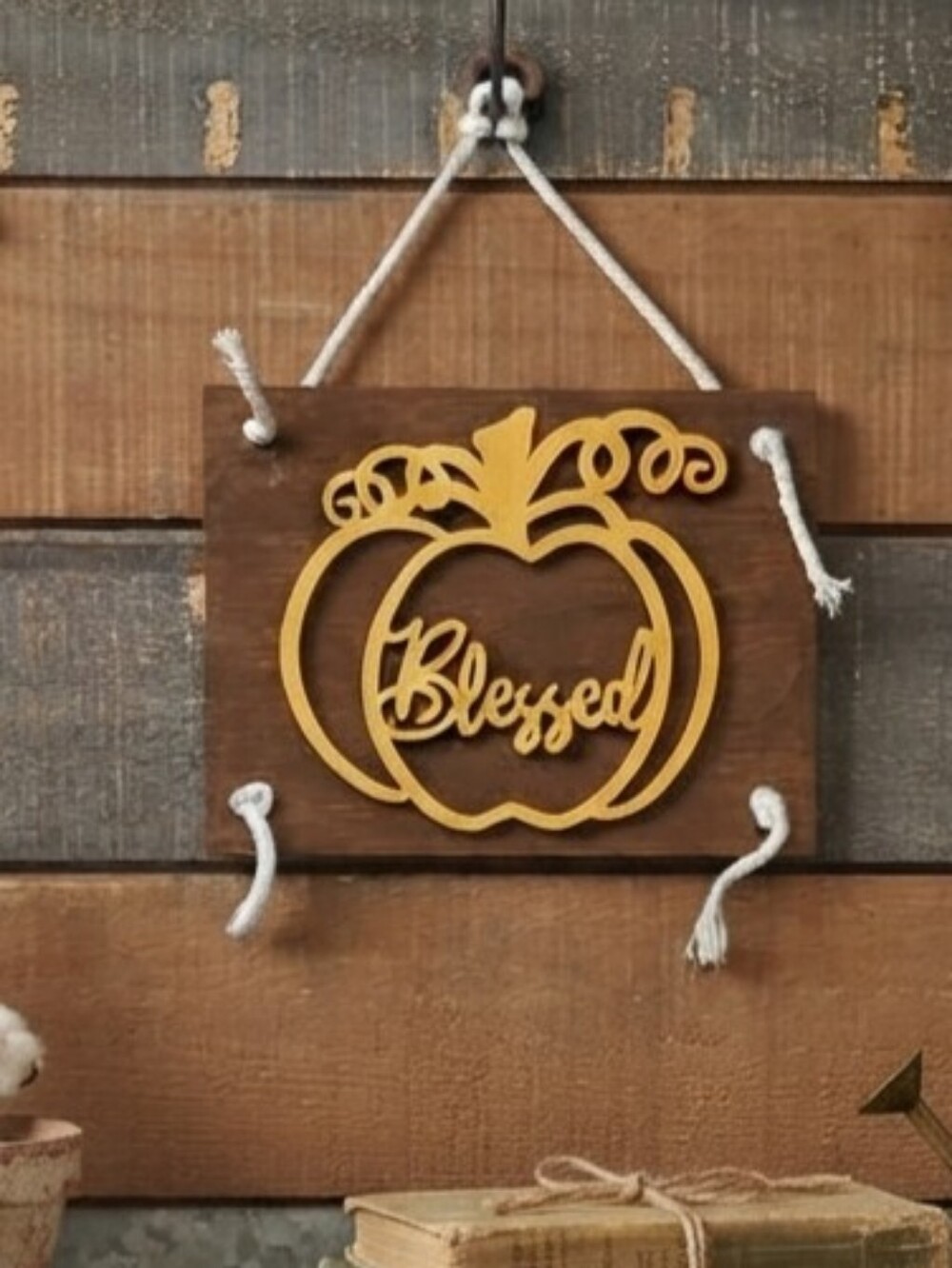 Rustic Pumpkin Fall Decor - Picture 5 of 7